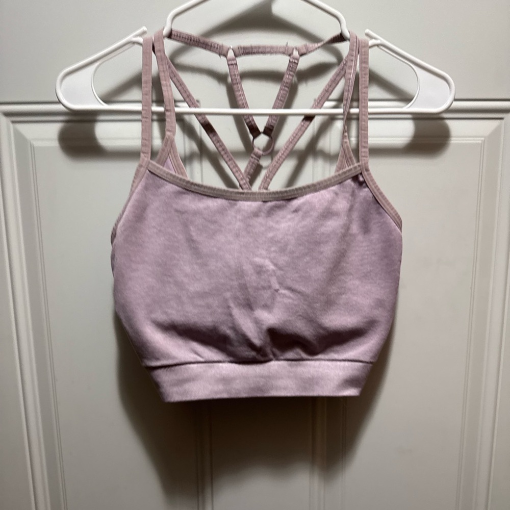 GYMSHARK ADAPT MARL SEAMLESS SPORTS BRA